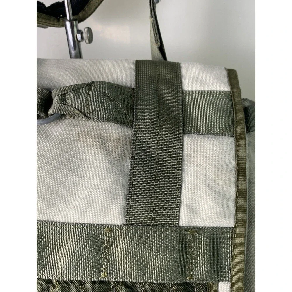 Oakley Tactical Field Gear Standard Issue Canvas Messenger Bag Adjustable Strap
